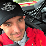 Winged Pig Embroidered Snapback - Black